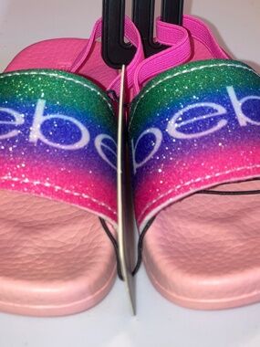 Bebe Toddler Girls Sandals Fuchsia Size S Small 5/6